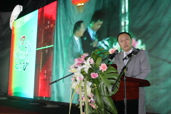 欢迎晚宴万科总裁郁亮发表讲话