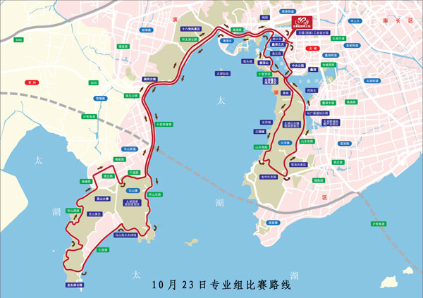 职业竞赛组-比赛路线