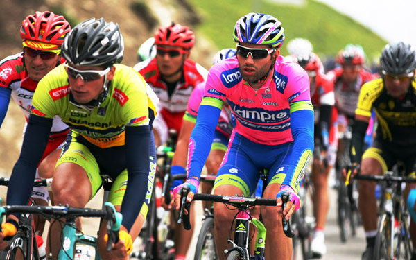 美利达车队在环青海湖第八赛段:祁连至张掖